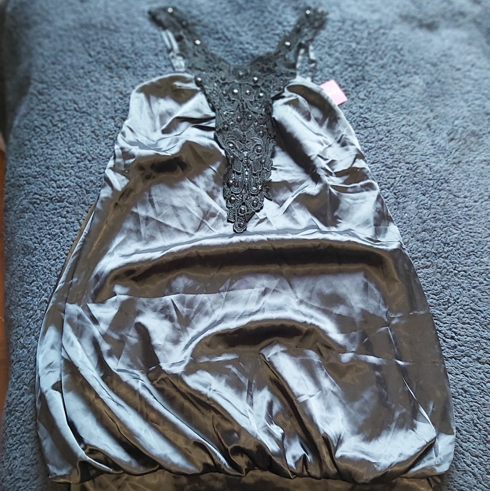 NWT Black Bubble Dress